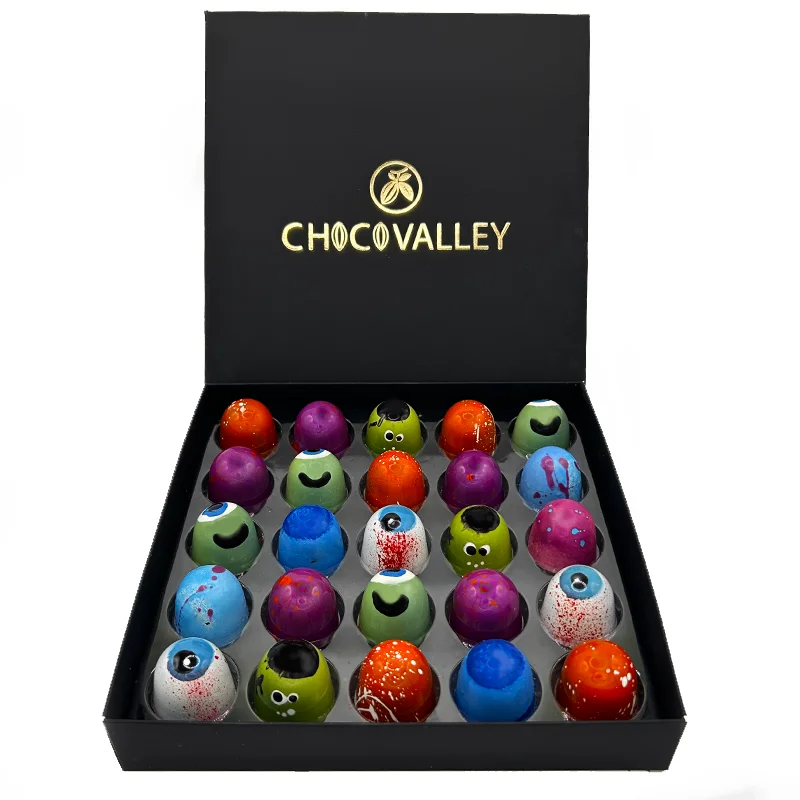 Halloween Special - Box of Chocolate Bonbons - 25 pcs